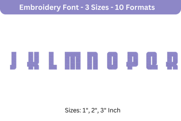 Aerojones Font J to R