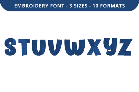 Cake Layer Font S to Z