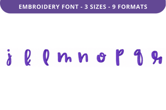 Country Garden Font J to R