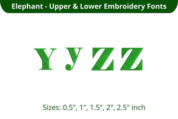 Elephant Font YZ