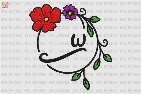 Flower Font W
