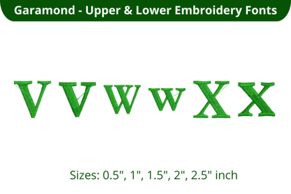 Garamond Font VWX: A Designer’s Real-World Embroidery Review