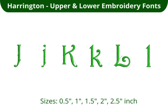 Harrington Font JKL