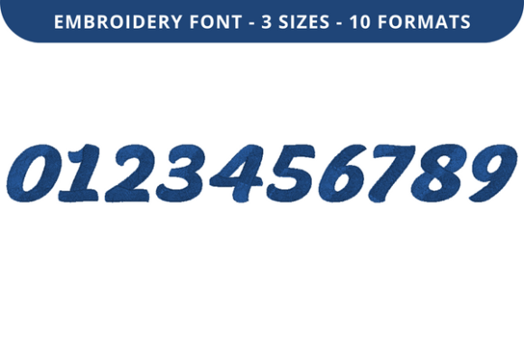 It Happens Font 0 to 9
