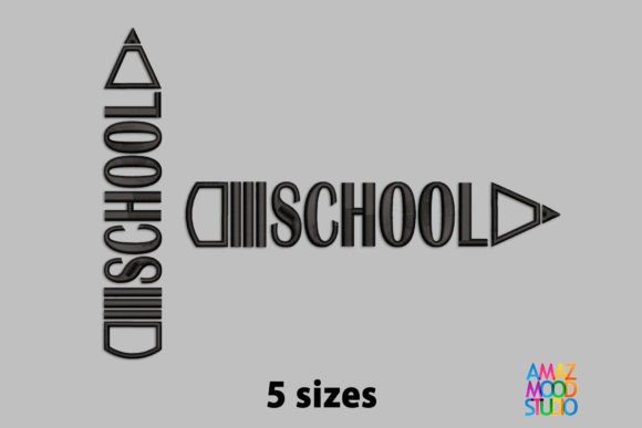 School Pencil Black